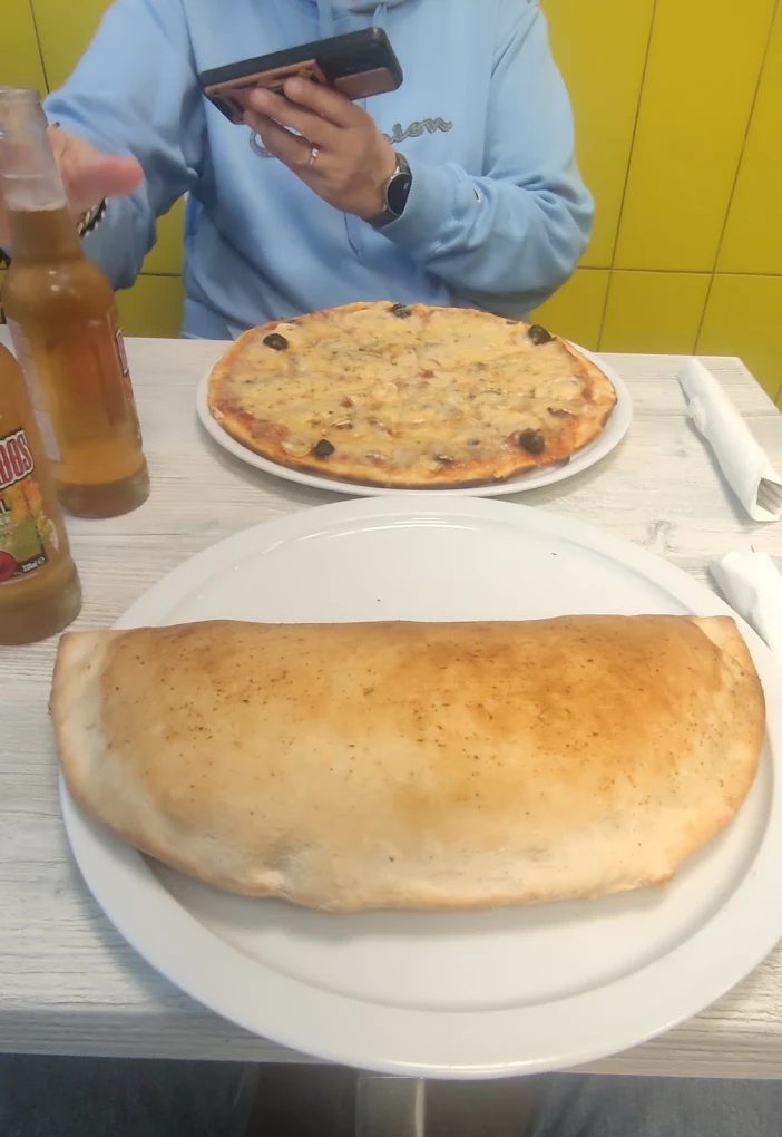Calzone jambon et œuf